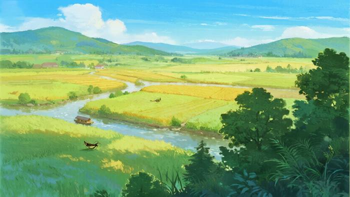 jimeng-2025-07-22-9800-畫一幅適合大暑節(jié)氣的圖片，簡約清新景色.jpeg